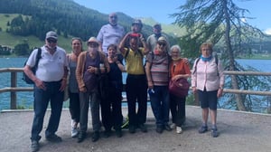 La sezione Biasca e valli in gita in montagna